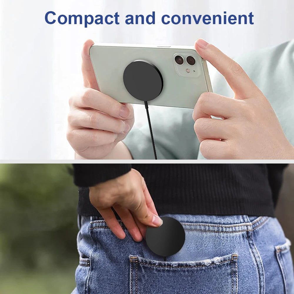 Magnetic Wireless Charger Pad 15W Fast Charging Stand for iPhone 15 14 13 12 Pro Airpods PD Phone Chargers