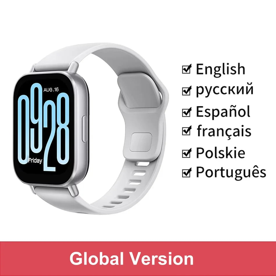 Global Version Xiaomi Redmi Watch 5 Active 2'' Display Up to 18 days of battery life 140+ Workout Modes Bluetooth Calling 5ATM