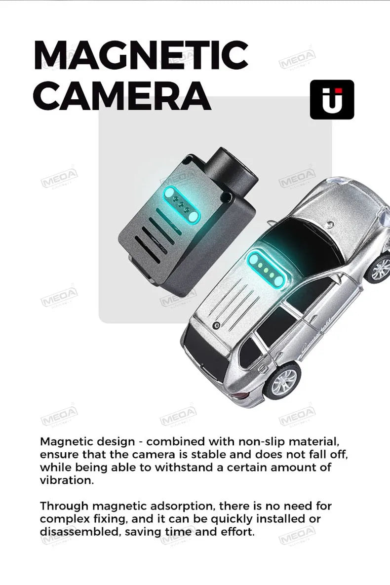 Wltoys 6401-C 1/64 FPV Mini RC Car&Runway Mats 2.4GHz First Person View Gyroscope Remote Control Car with HD Camera Racing Toy