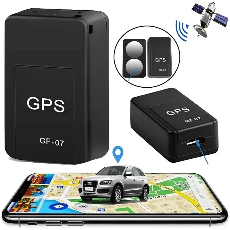 Micro Magnetic GPS Tracker, Vehicle Motorcycle Real-time Anti-theft Tracking Monitor, Personal Anti Loss Positioning Mini GPS