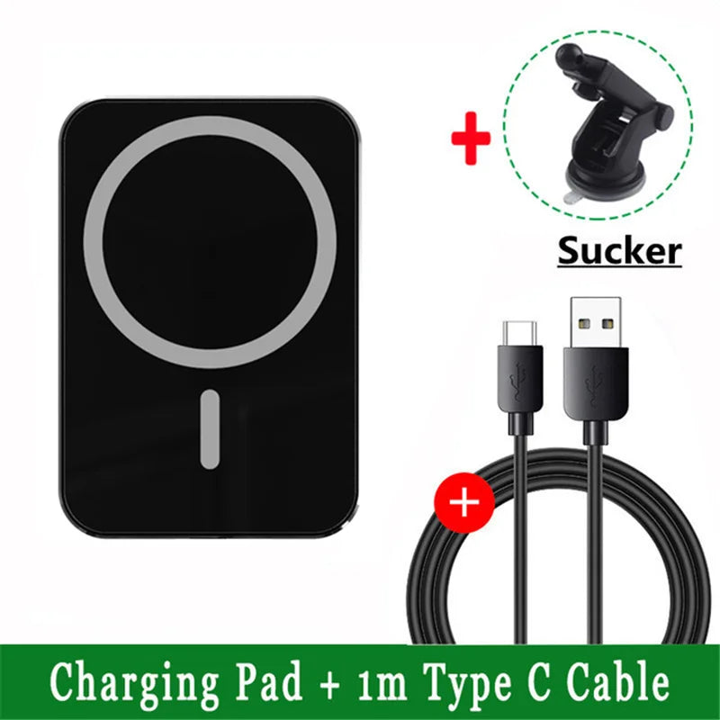 30W Magnetic Car Wireless Chargers Air Vent Phone Holder for iphone15 14 13 12 11Pro Max Macsafe Car Charger Fast Charging Stand