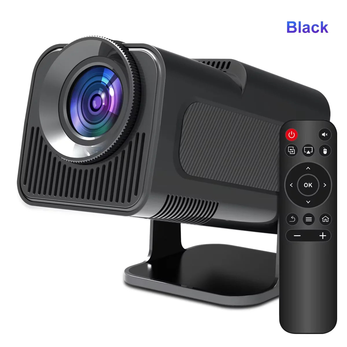 KaiAqua 4K Android 11 Projector Native 1080P 390ANSI HY320 Dual Wifi6 BT5.0 1920*1080P Cinema portable Projetor upgrated HY300