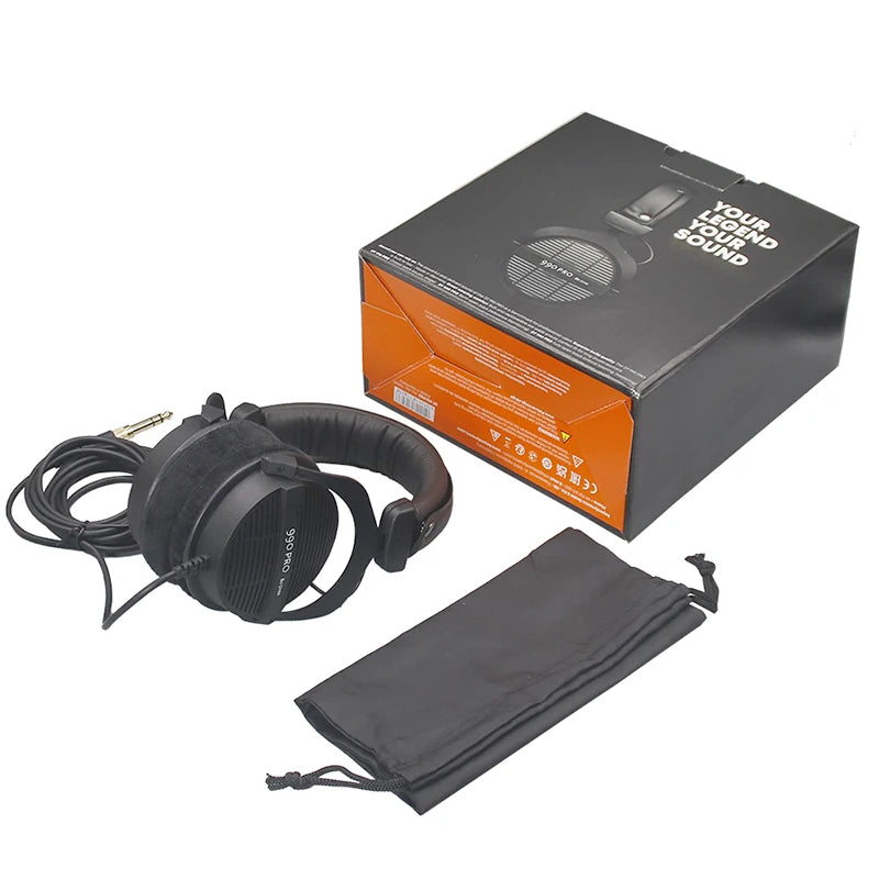 Beyerdynamic DT990 PRO Professional Open-Back Studio Monitor Headphones with High-Resolution Audio for Recording and Mixing