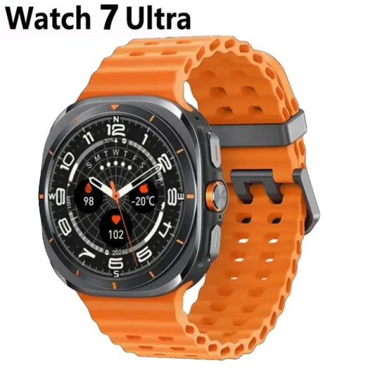 New 2025 Galaxy Watch 7 Ultra 47mm Smart Watch Bluetooth Call Men GPS NFC AMOLED Fitness Tracker Health Smartwatch For Samsung