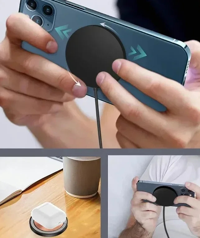 100W Magnetic Wireless Charger for Macsafe iPhone 15 14 13 12 Pro Max Mini Type C Fast Wireless Charging Pad Stand Phone Charger