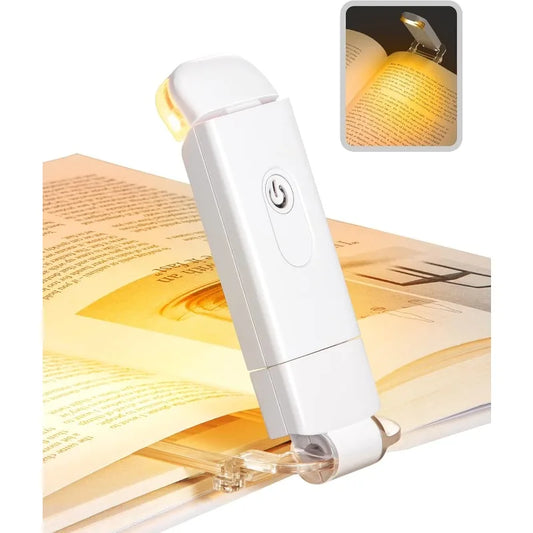 LED USB Rechargeable Book Reading Light Eye Protection Night Light Portable Clip Desk Lights Bookmark Read Light Night Lamp