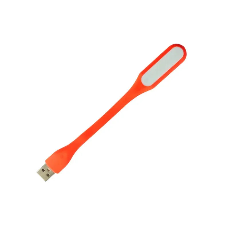 1pc Mini USB LED Lamp With Flexible Arm Portable LED Reading Light Eye-Protection Energy-Saving Mini Night Light Laptop Desktop