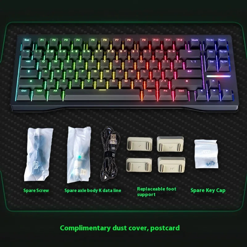 Wooting 80HE Gaming Keyboard Original Wooting Series Customized Magnetic Switch Hall Effect 0.1mm Rapid Trigger DKS SOCD MT TGL
