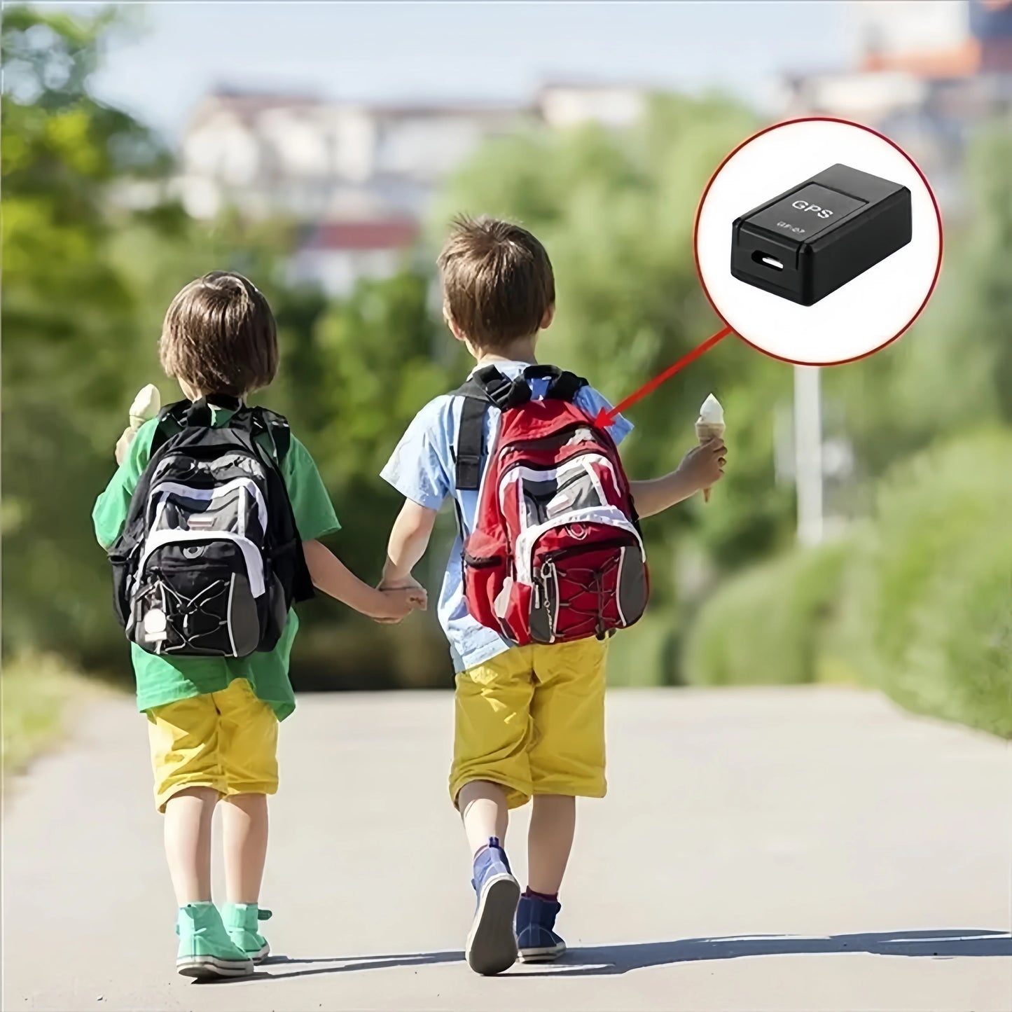 Mini GF07 GPS Tracker | Real-Time Tracking | Anti-Theft Alarm | Strong Magnetic Mount | SIM Message Positioner