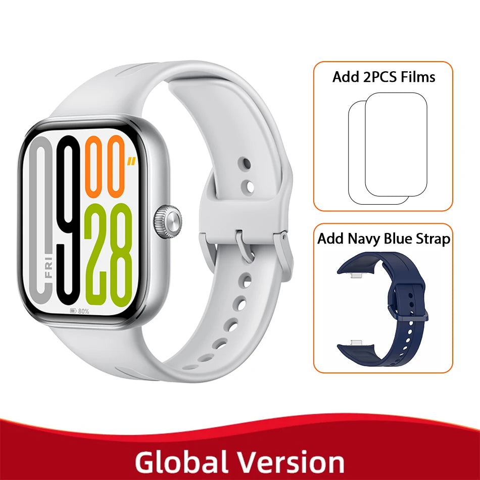 Global Version Xiaomi Redmi Watch 5 Smartwatch Bluetooth Phone Call 2.07'' Display Health Monitoring Sports Mode 550mAh Battery