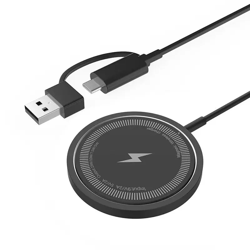 Magnetic Wireless Charger Pad 15W Fast Charging Stand for iPhone 15 14 13 12 Pro Airpods PD Phone Chargers