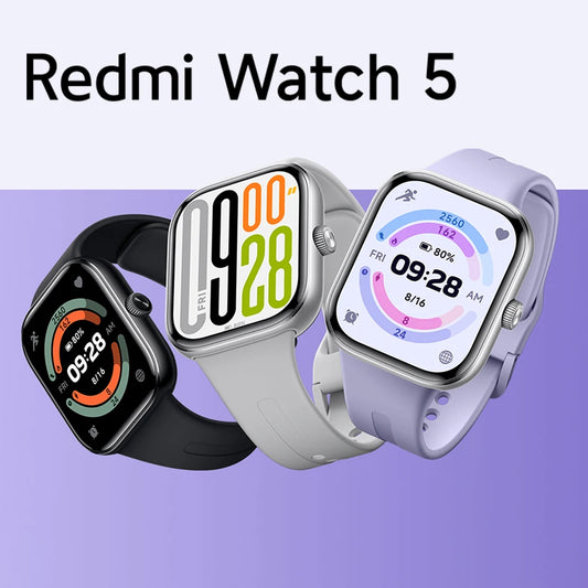Global Version Xiaomi Redmi Watch 5 Smartwatch Bluetooth Phone Call 2.07'' Display Health Monitoring Sports Mode 550mAh Battery