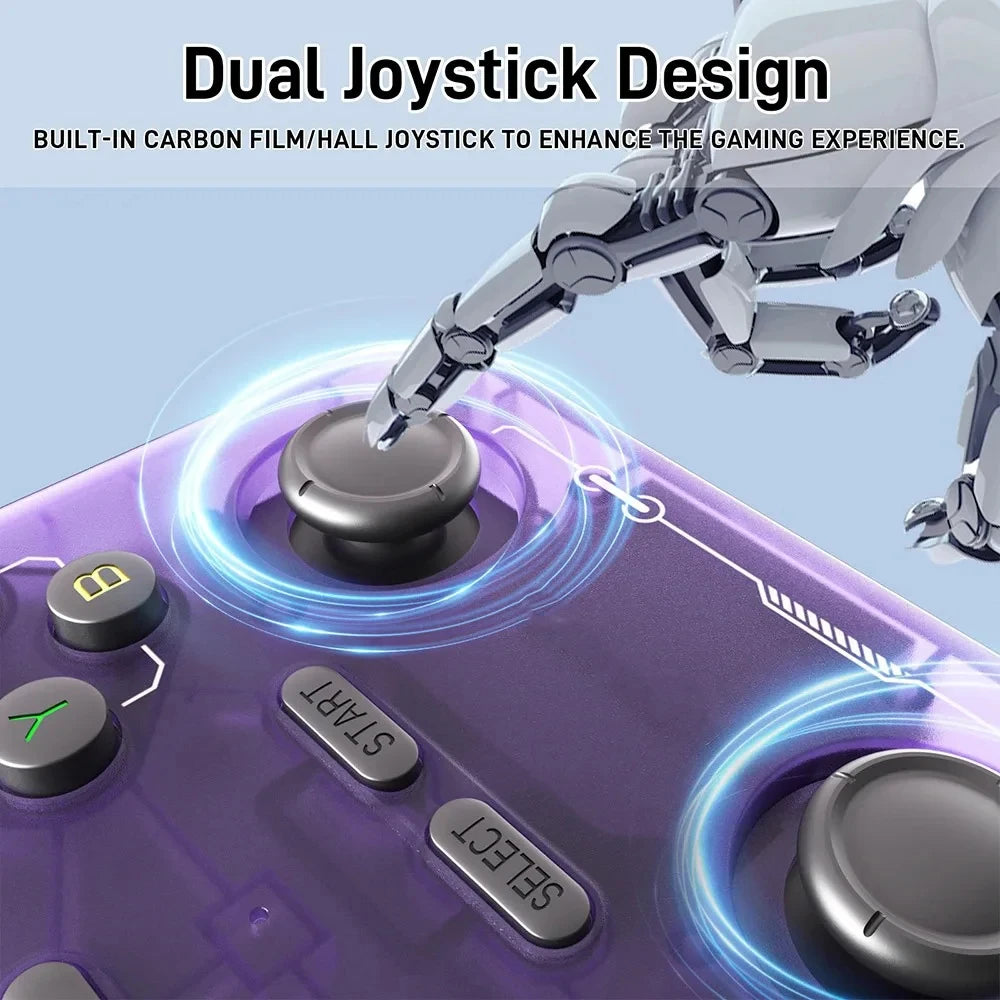 New K36 Retro Handheld Game Console Linux System Portable Video Consoles 3.5inch IPS Screen Pocket Handheld 128G Games Players ﻿