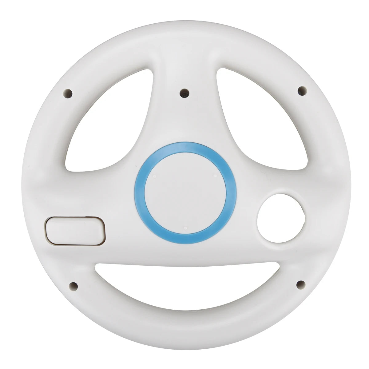 3 Color Plastic Game Racing Steering Wheel for Nintendo Wii Remote Controller Racing Wheel for Wii Kart Racing Games Controller