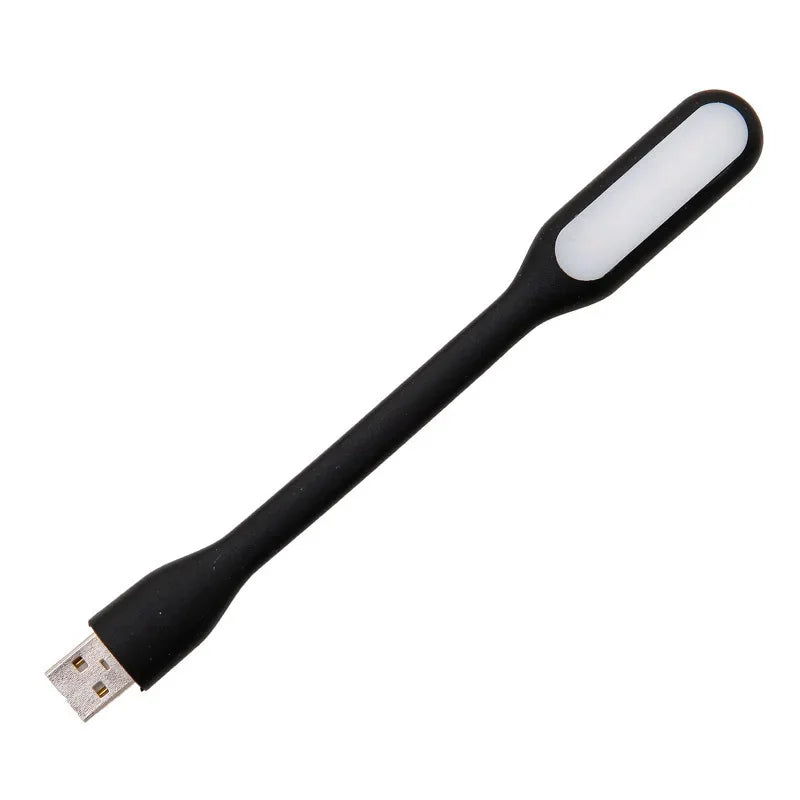 1pc Mini USB LED Lamp With Flexible Arm Portable LED Reading Light Eye-Protection Energy-Saving Mini Night Light Laptop Desktop
