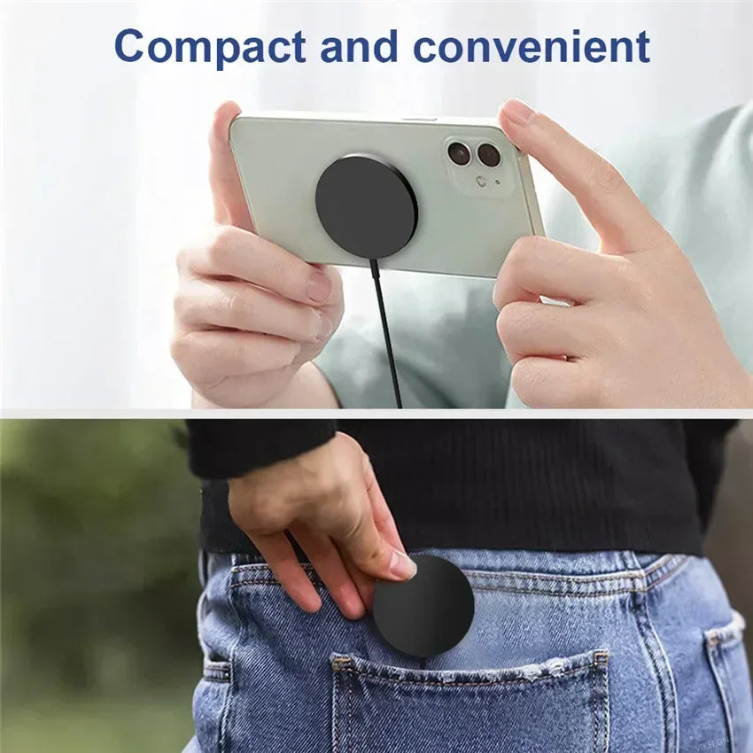 100W Magnetic Wireless Charger for Macsafe iPhone 15 14 13 12 Pro Max Mini Type C Fast Wireless Charging Pad Stand Phone Charger