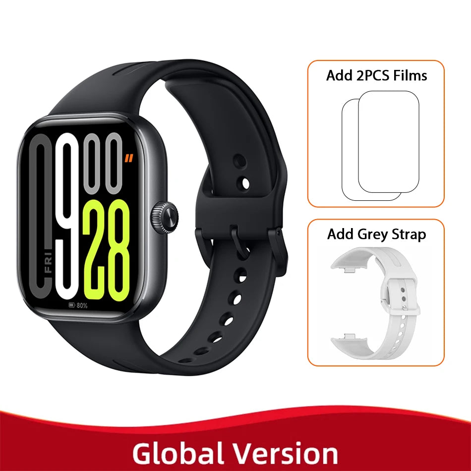 Global Version Xiaomi Redmi Watch 5 Smartwatch Bluetooth Phone Call 2.07'' Display Health Monitoring Sports Mode 550mAh Battery
